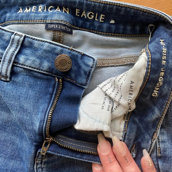 American Eagle 00 high rise jegging (1) - Picture 2 of 6
